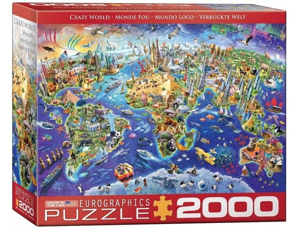 Puzzle Szalony świat 2000 elementów