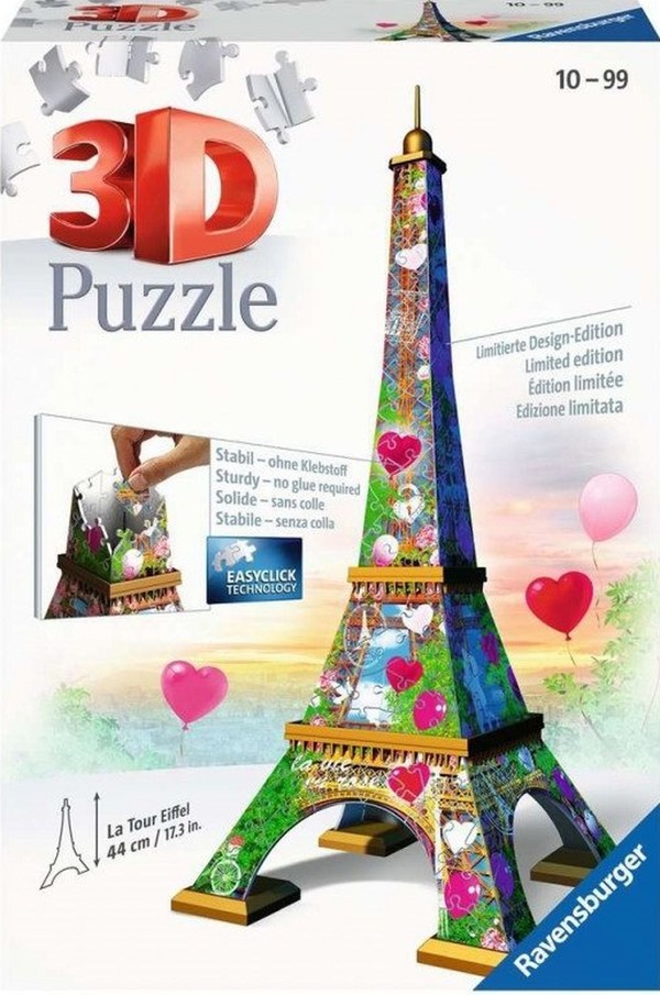 Puzzle 3D Wieża Eiffla 216 elementów