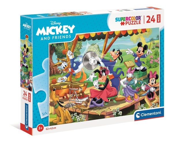 Puzzle Maxi SuperColor Miki i przyjaciele 24 elementy