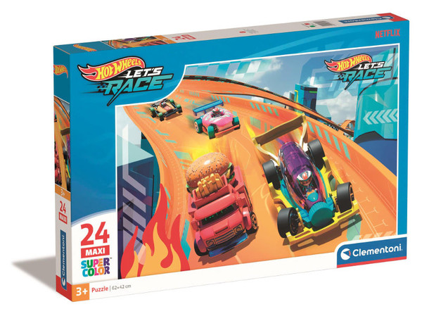 Puzzle Hot Wheels 24 elementy