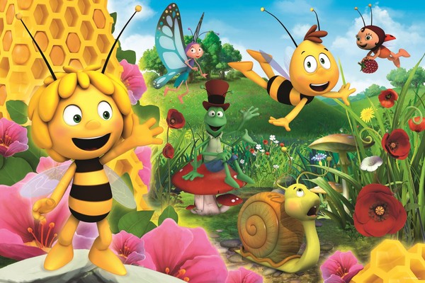 Puzzle Maxi W świecie pszczółki Mai 24 elementy