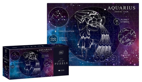 Puzzle Znaki zodiaku Wodnik 250 elementów