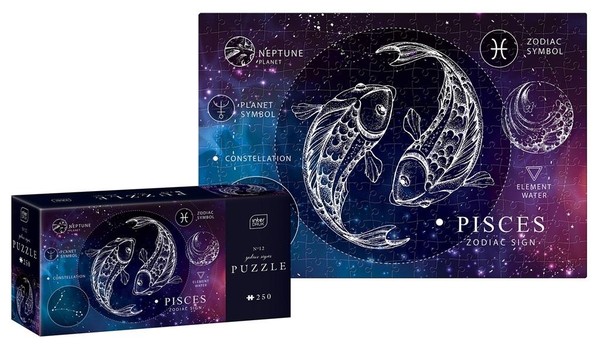 Puzzle Znaki zodiaku Ryby 250 elementów