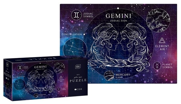 Puzzle Znaki zodiaku Bliźnięta 250 elementów