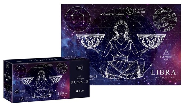 Puzzle Znaki zodiaku Waga 250 elementów