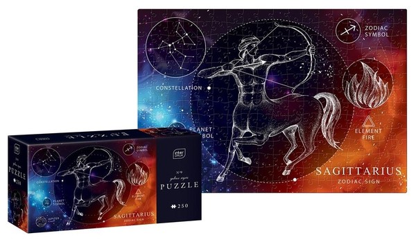 Puzzle Znaki zodiaku Strzelec 250 elementów