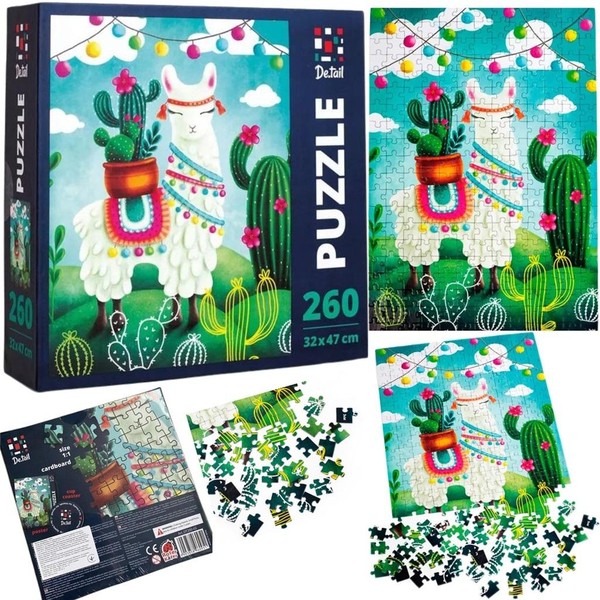 Puzzle Lama ślicznotka 260 elementów