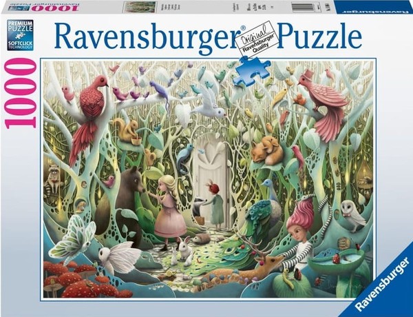 Puzzle Tajemniczy ogród 1000 elementów