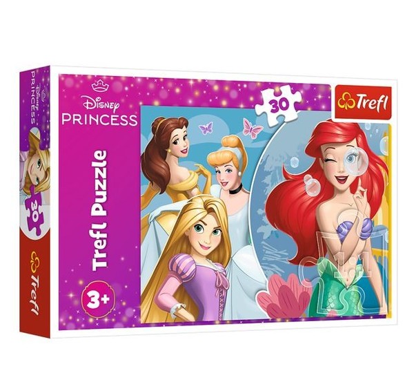 Puzzle Piękny dzień księżniczek Disney Princess 30 elementów