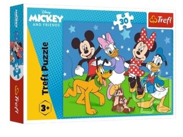 Puzzle Mysie sprawy 30 elementów