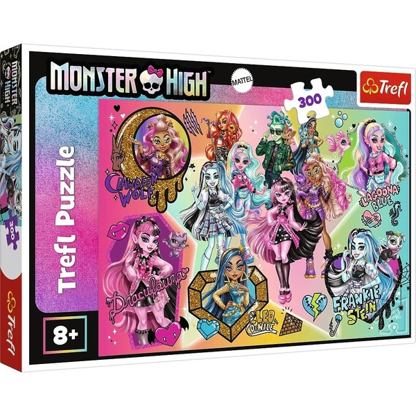 Puzzle Zombie górą Monster High 300 elementów