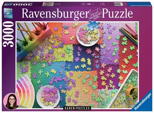 Puzzle na Puzzlach 3000 elementów