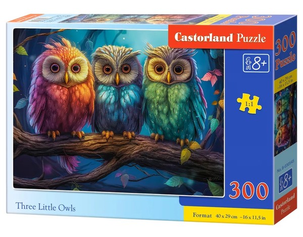 Puzzle Trzy małe sowy 300 elementów