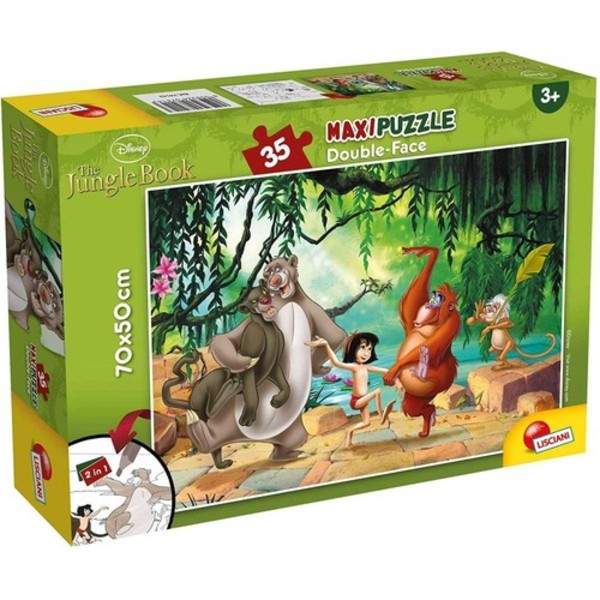 Puzzle Maxifloor Disney Księga Dżungli 35 elementów