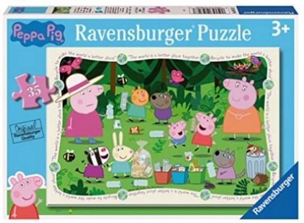 Puzzle Świnka Peppa 35 elementów