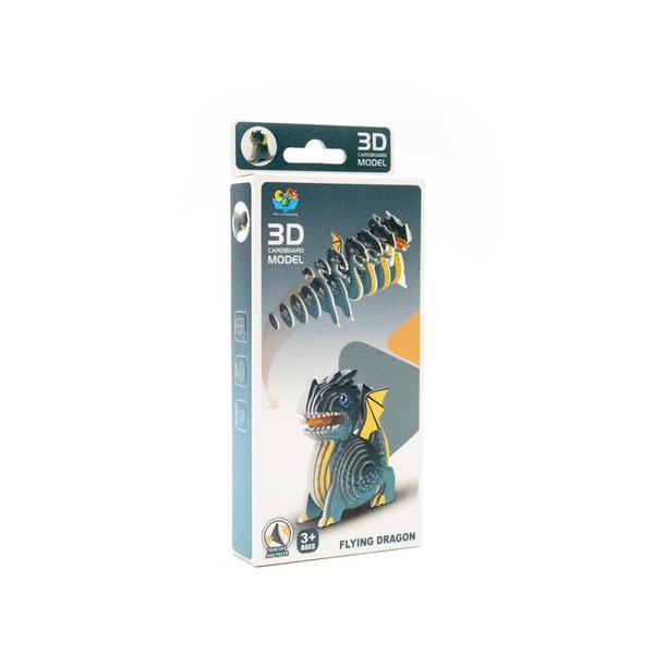 Puzzle 3D Flying Dragon