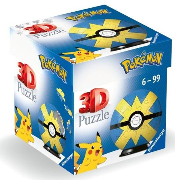 Puzzle 3D Kula Pokemon Quick Ball