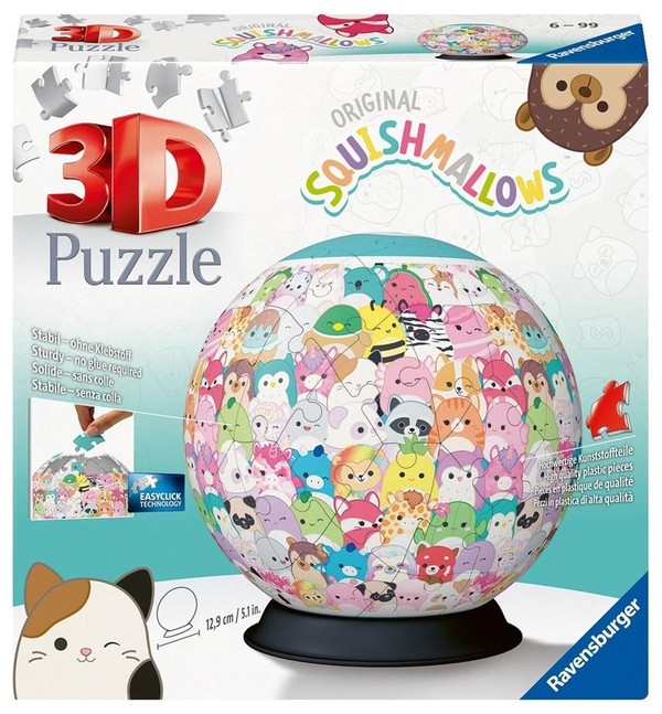 Puzzle 3D Kula Squishmallows