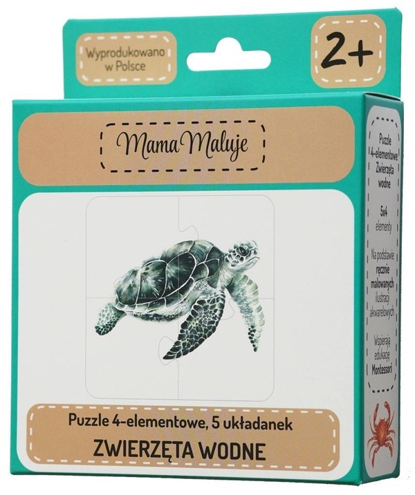 Puzzle Zwierzęta wodne 5x4 elementy