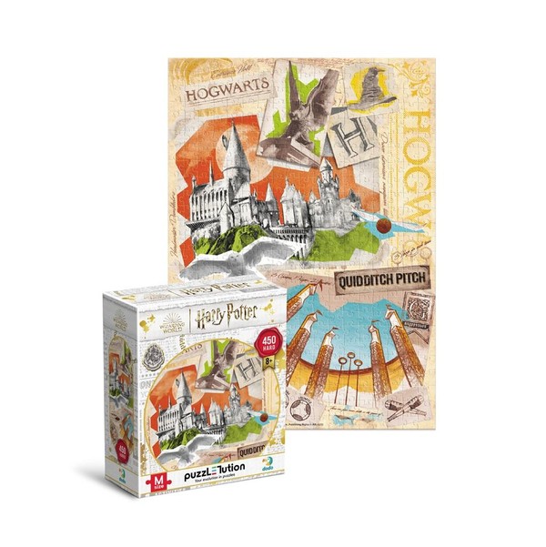 Puzzle Hogwart Harry Potter 450 elementów