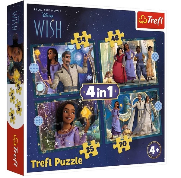 Puzzle Marzenia się spełniają Wish 35,48,54,70 elementów