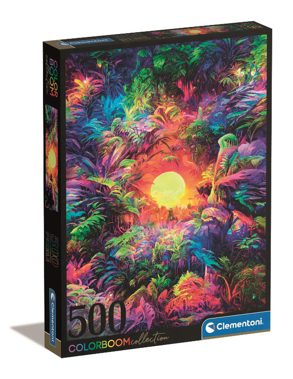 Puzzle ColorBoom Wschód słońca w dżungli 500 elementów