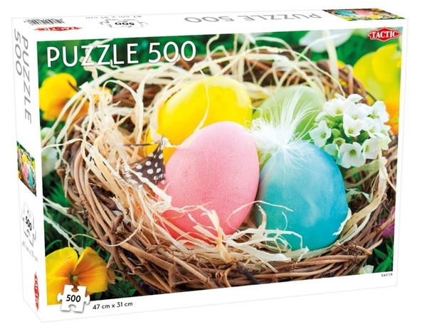 Puzzle Koszyk wielkanocny - 500 elementów