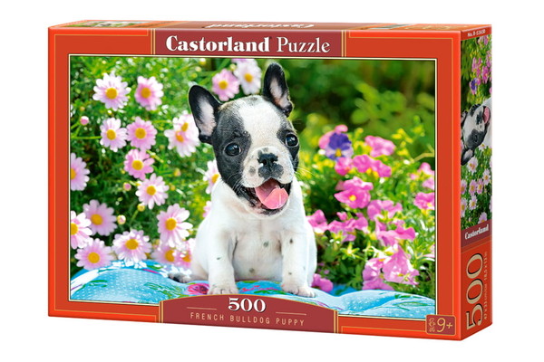 Puzzle Buldog francuski 500 elementów