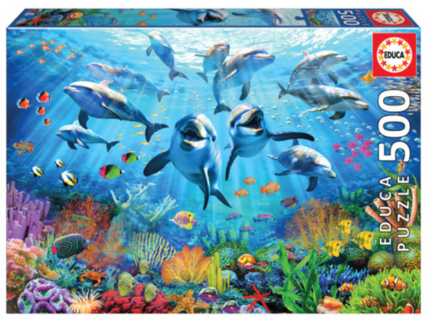 Puzzle Delfiny 500 elementów