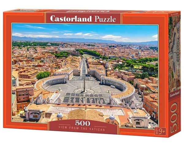 Puzzle Widok z Watykanu 500 elementów