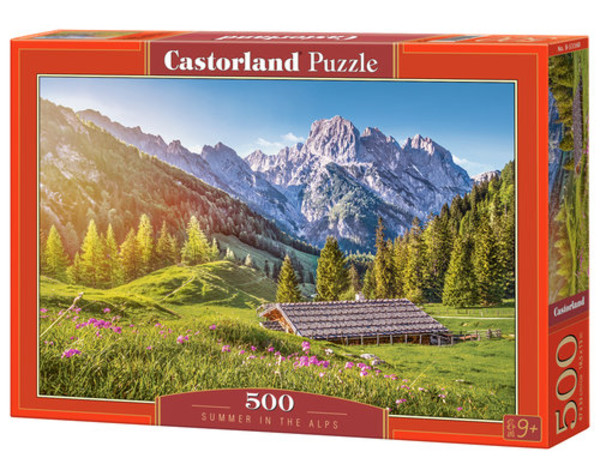 Puzzle Lato w Alpach 500 elementów