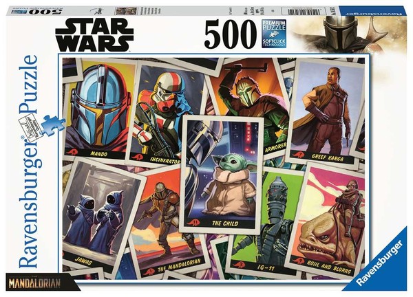 Puzzle Star Wars Mandalorian 500 elementów