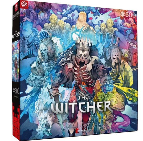 Puzzle Wiedźmin: Monster Faction 500 elementów