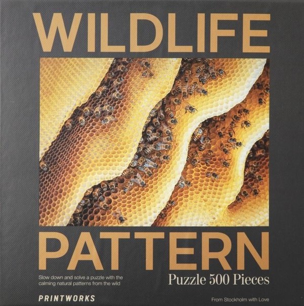 Puzzle Wildlife Pattern Pszczoły 500 elementów