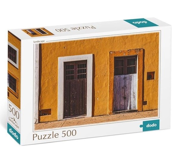 Puzzle Żółty dom 500 elementów