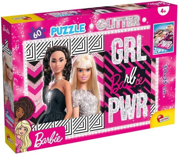Puzzle Barbie Glitter Girl Squad! - 60 elementów