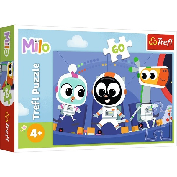 Puzzle Czas poznać Milo 60 elementów