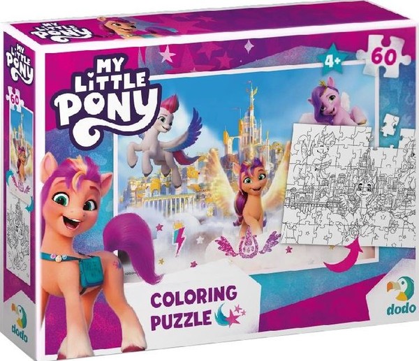 Puzzle My Little Pony 2w1 60 elementów