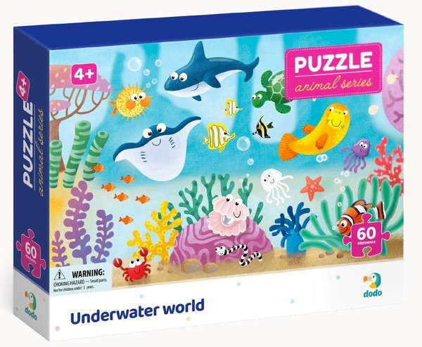 Puzzle Podwodny świat 60 elementów