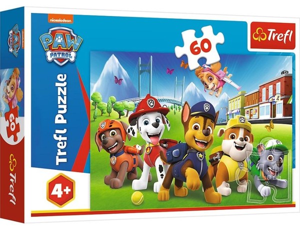 Puzzle Psi Patrol na polanie 60 elementów