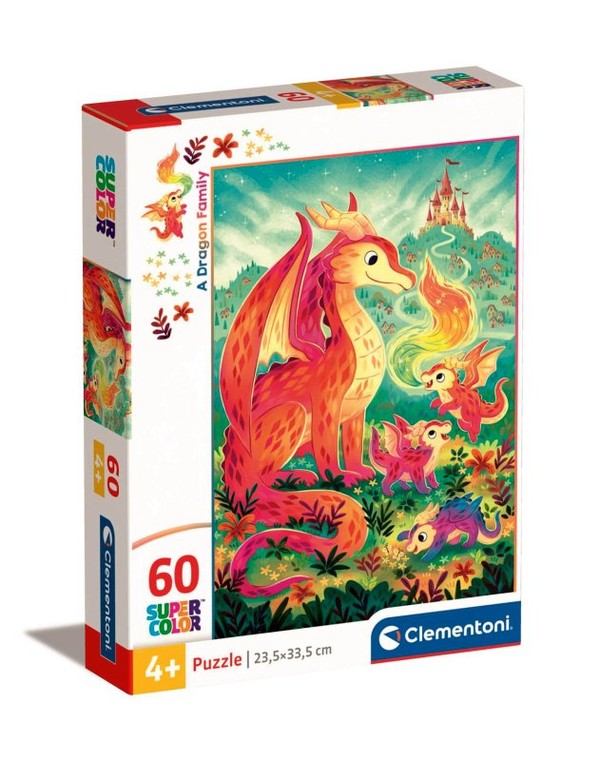 Puzzle A Dragon Family 60 elementów