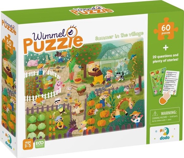 Puzzle Wimmel Lato na wsi 60 elementów