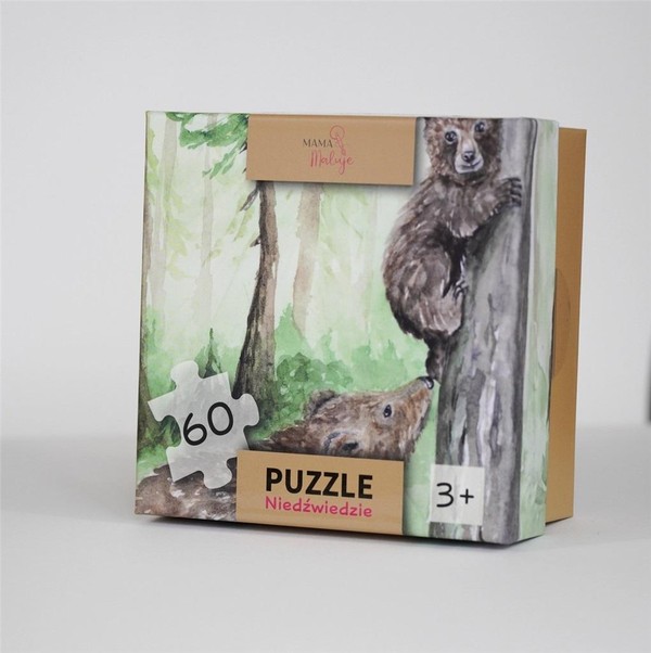 Puzzle Niedźwiedzie 60 elementów