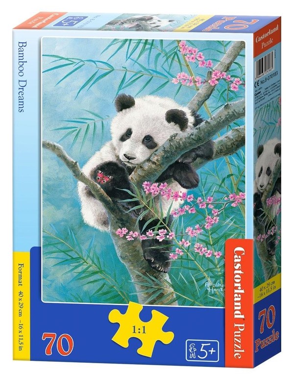 Puzzle Sen na bambusie 70 elementów