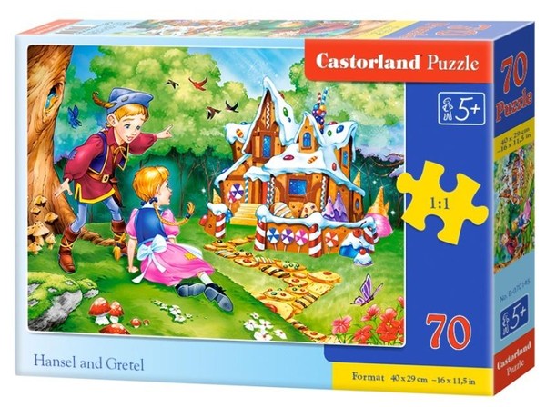 Puzzle Jaś i Małgosia 70 elementów