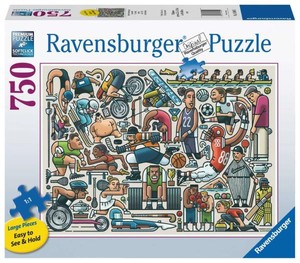 Puzzle Atleci 750 elementów