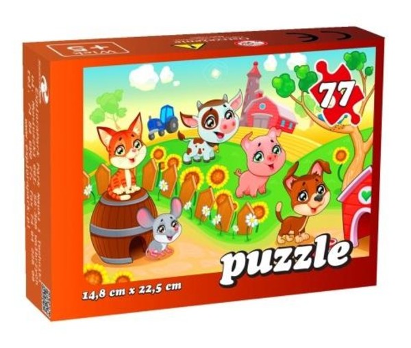 Puzzle Farma 77 elementów