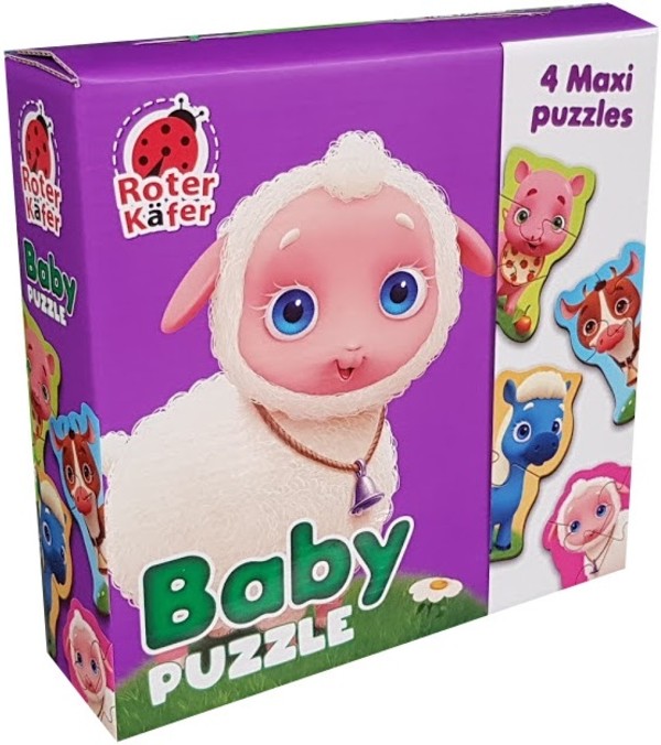 Puzzle Baby Maxi Farma 4 elementy