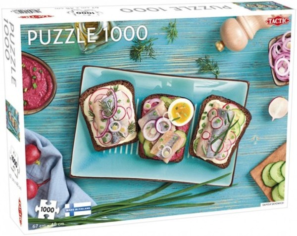 Puzzle Duńska kanapka 1000 elementów