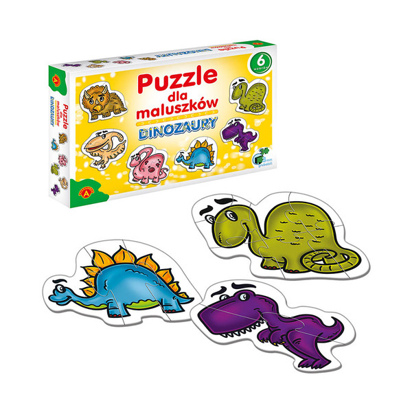 Puzzle dla maluszków - Dinozaury